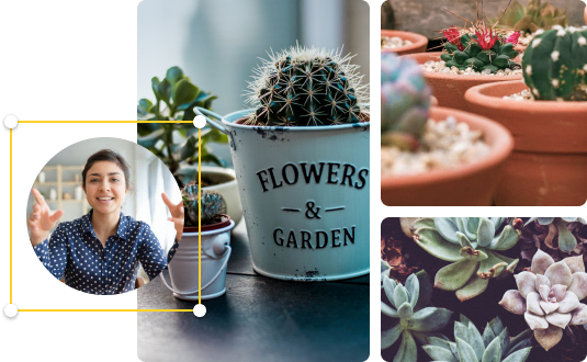 Интерфейс Clideo