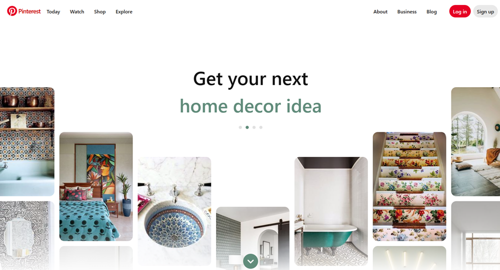 Pinterest — доски и пины для поиска вдохновения