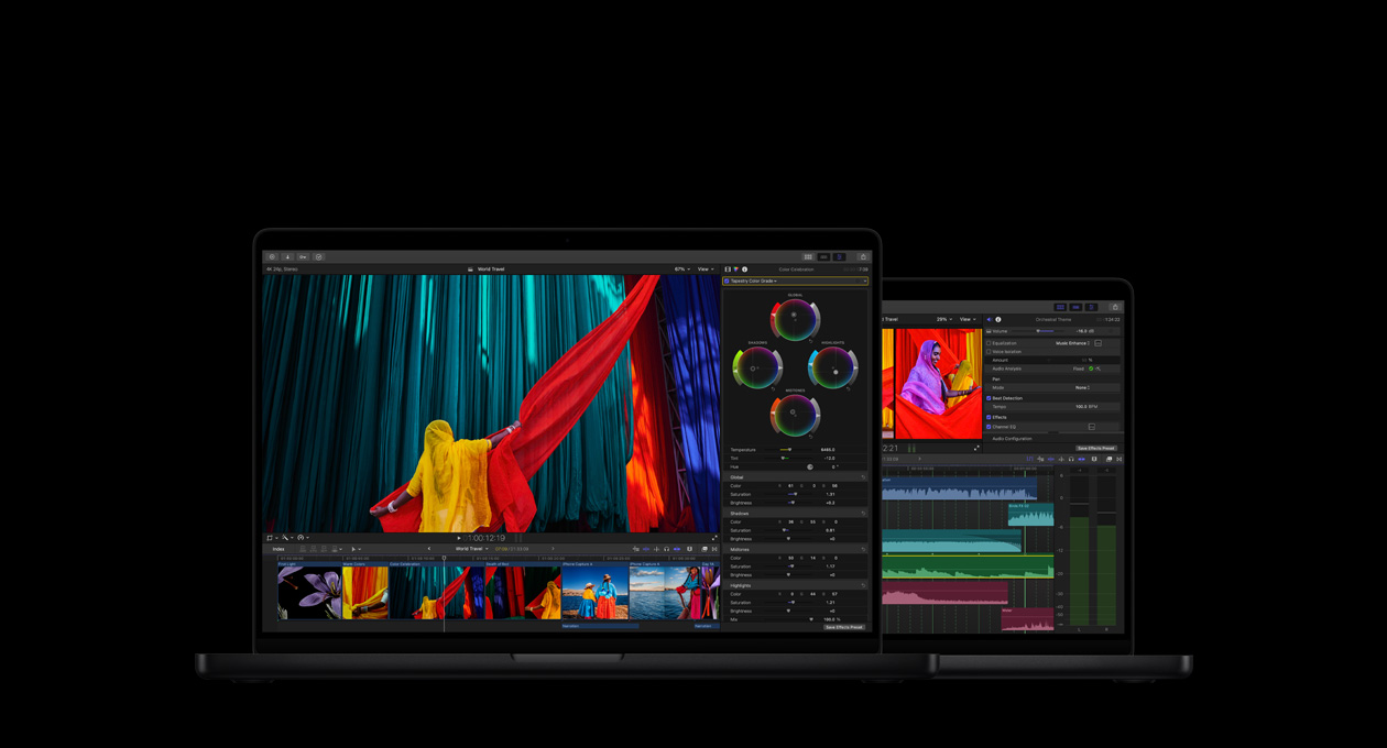 Интерфейс Final Cut Pro