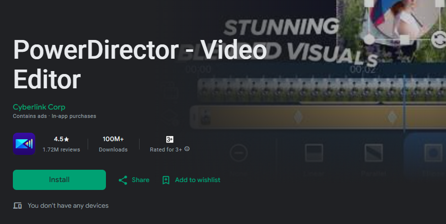 Скриншот PowerDirector