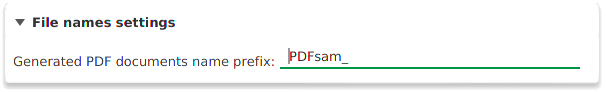 File names settings в PDFsam Basic