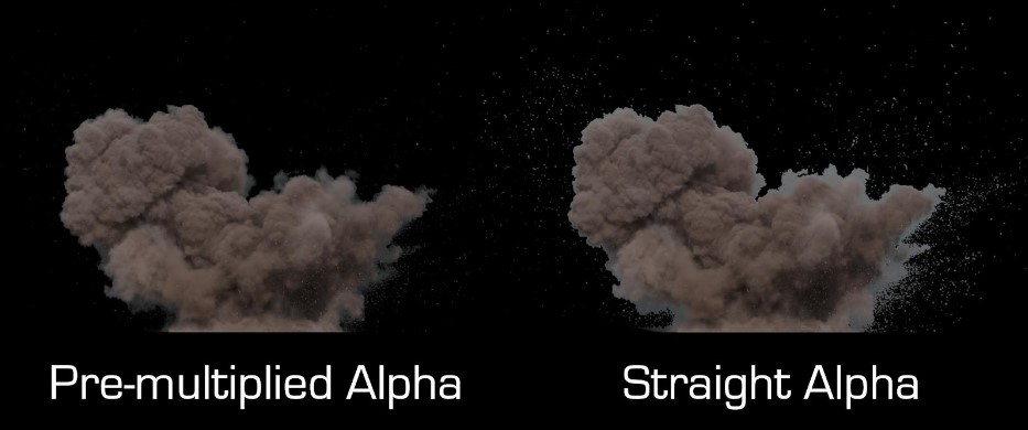 Сравнение Straight Alpha и Premultiplied Alpha