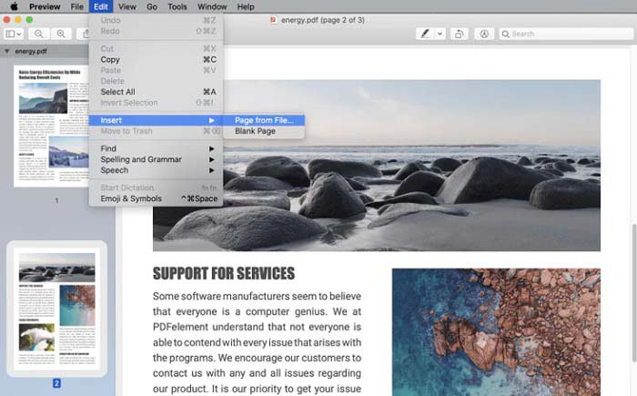 Разметка PDF в Preview на macOS