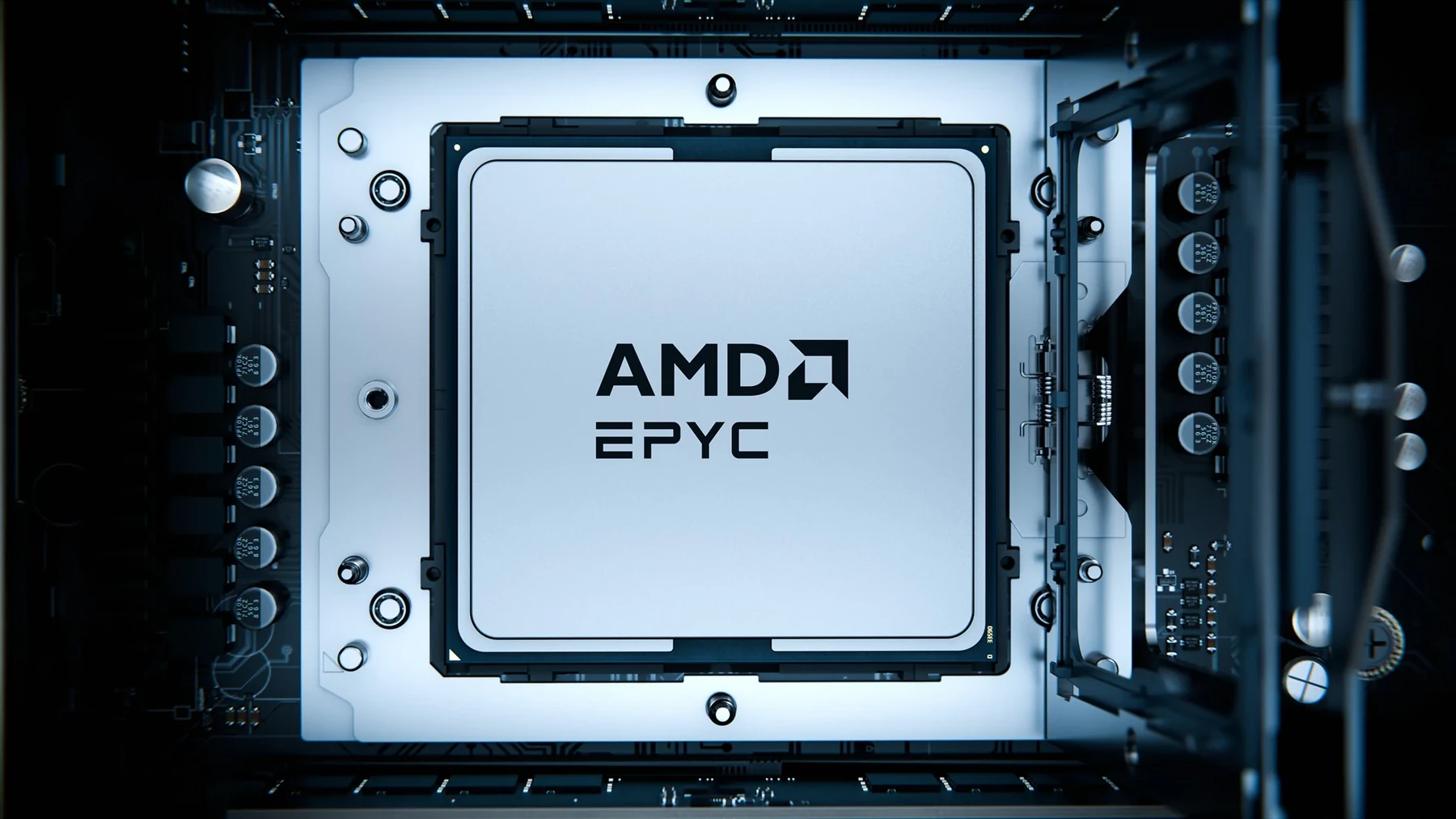 AMD EPYC 9006 Series — официальное изображение семейства, к которому относится AMD EPYC 9376F