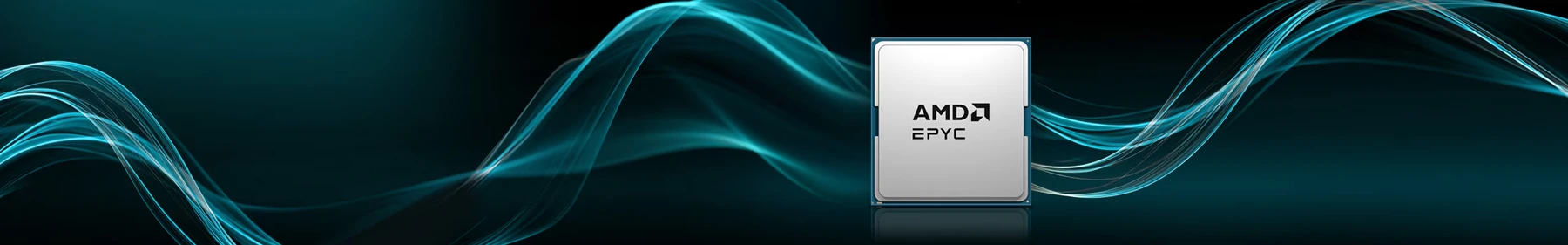 AMD EPYC 9006 — официальный рендер корпуса процессора семейства, соответствующего AMD EPYC 9276F