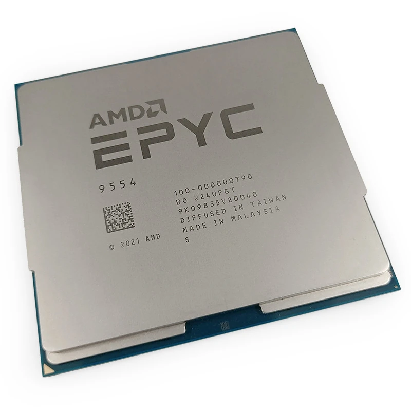 AMD EPYC 9554 с маркировкой 100-000000790