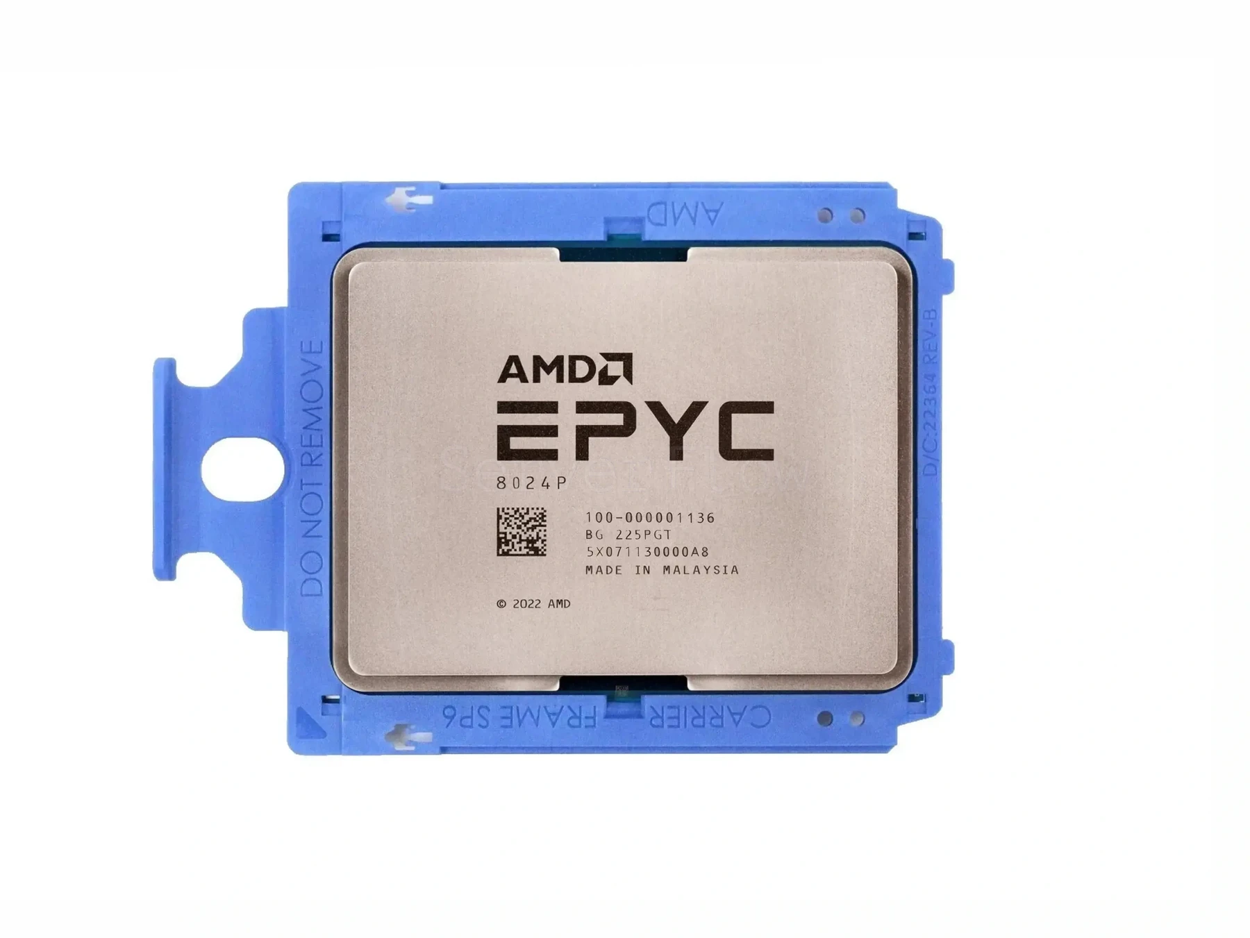 AMD EPYC 8024P с маркировкой 8024P и OPN 100-000001136
