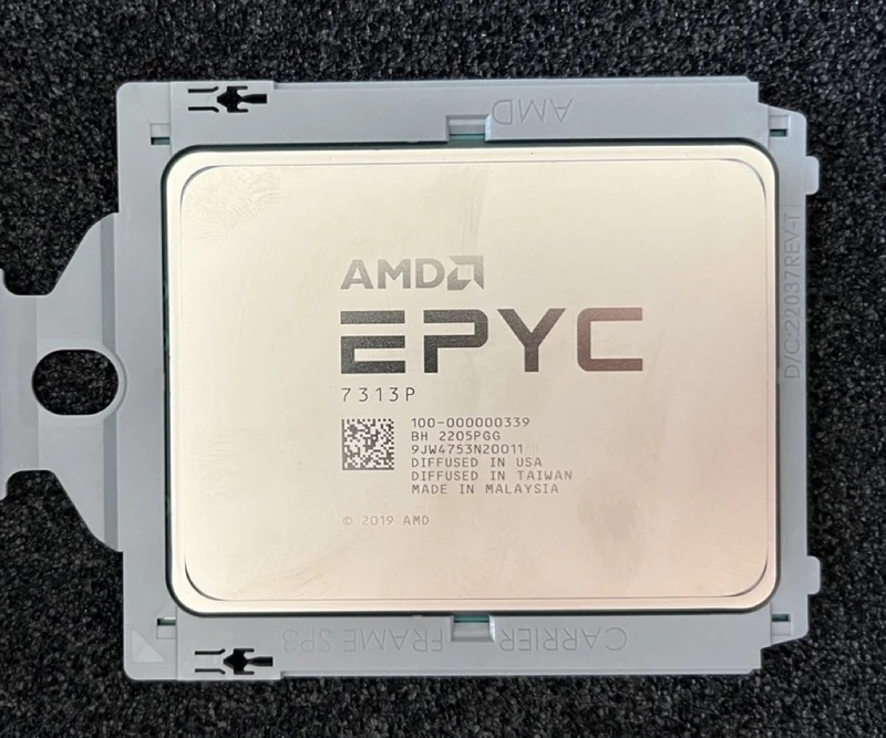 AMD EPYC 7313P с маркировкой 100-000000339