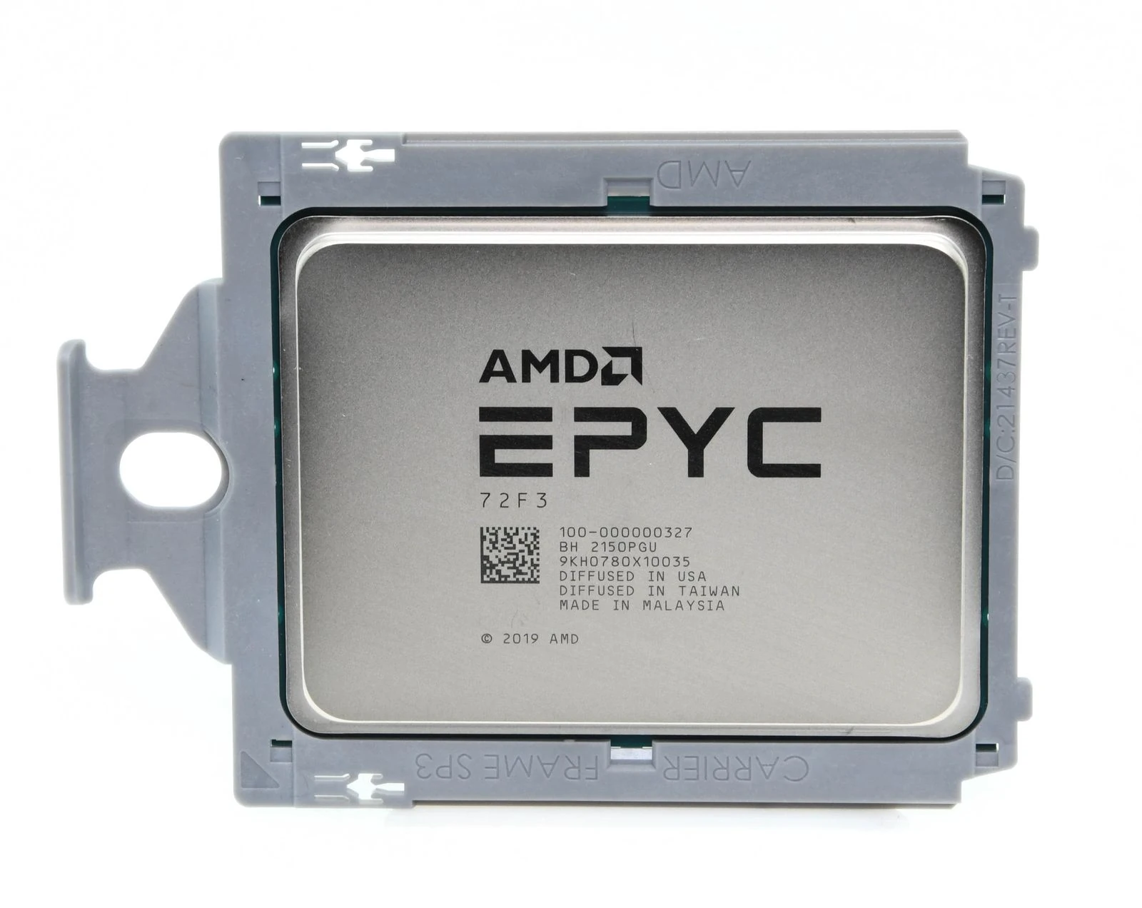 AMD EPYC 72F3 100-000000327 в штатной рамке Socket SP3