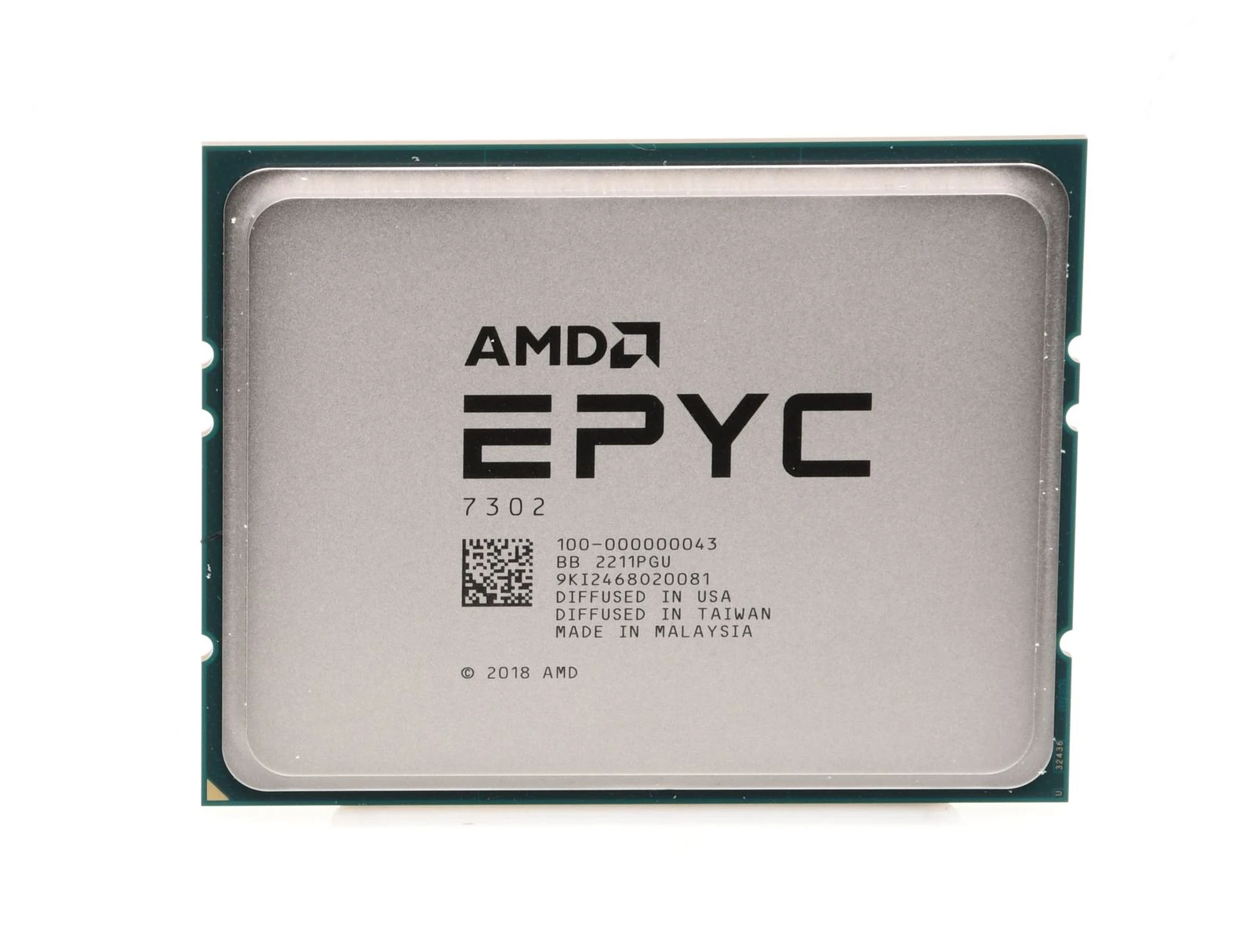 AMD EPYC 7302, маркировка 100-000000043