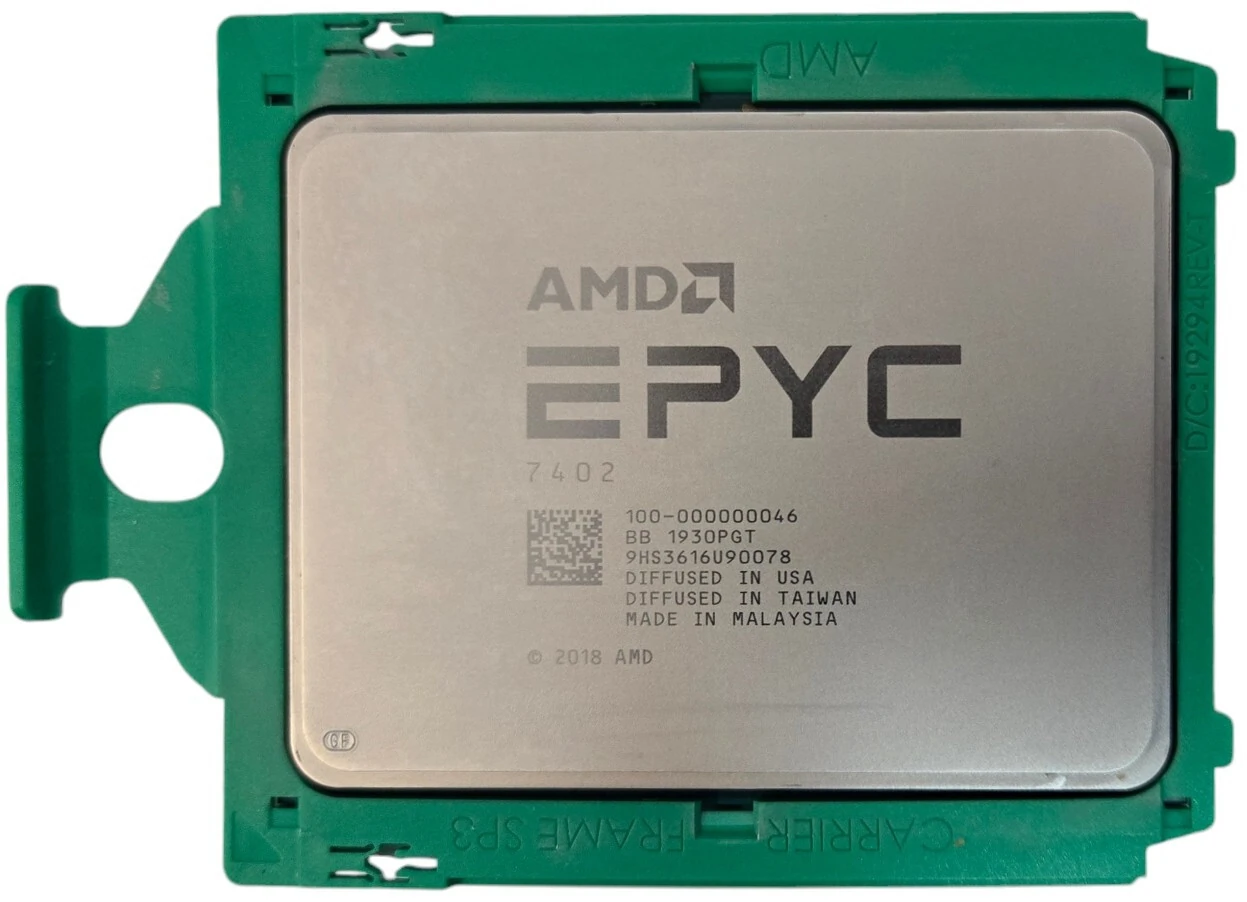 AMD EPYC 7402 с маркировкой 100-000000046