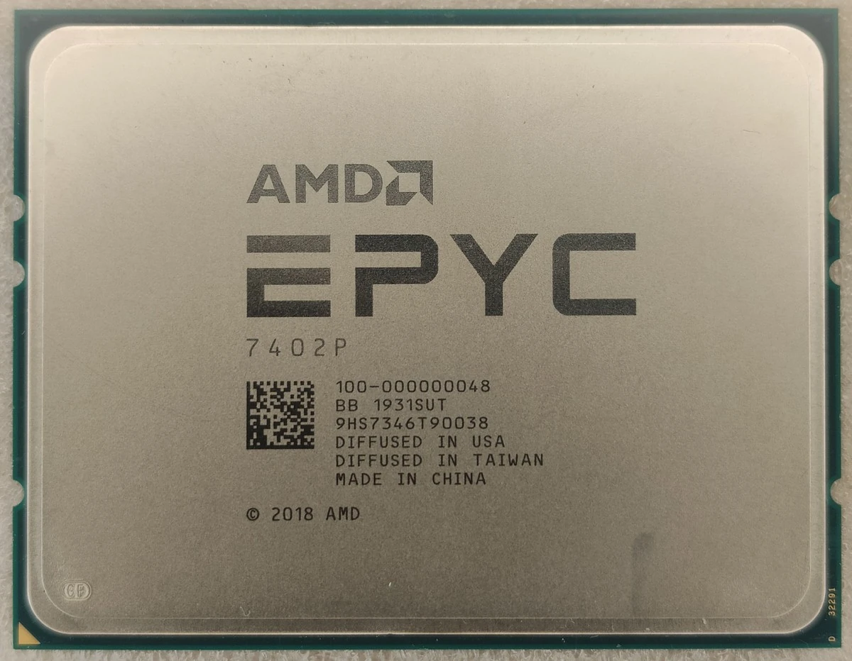 AMD EPYC 7402P, маркировка 100-000000048