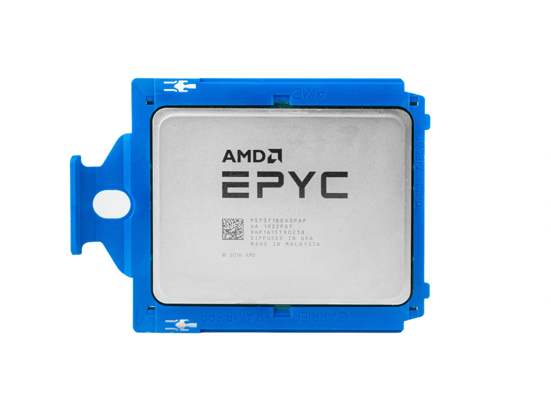AMD EPYC 7371 PS7371BDVGPAF в направляющей Socket SP3