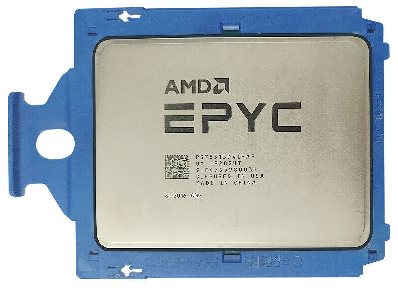 AMD EPYC 7551 PS7551BDVIHAF в пластиковой рамке SP3