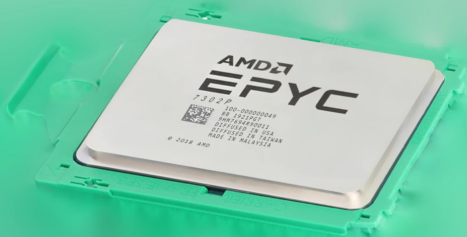 AMD EPYC 7302P в корпусе Socket SP3