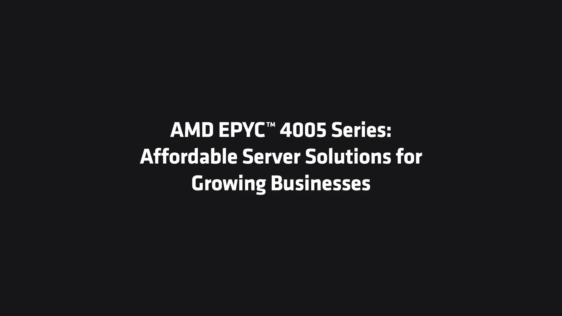 Официальное изображение платформы AMD EPYC 4005, соответствующей AMD EPYC Embedded 4465P