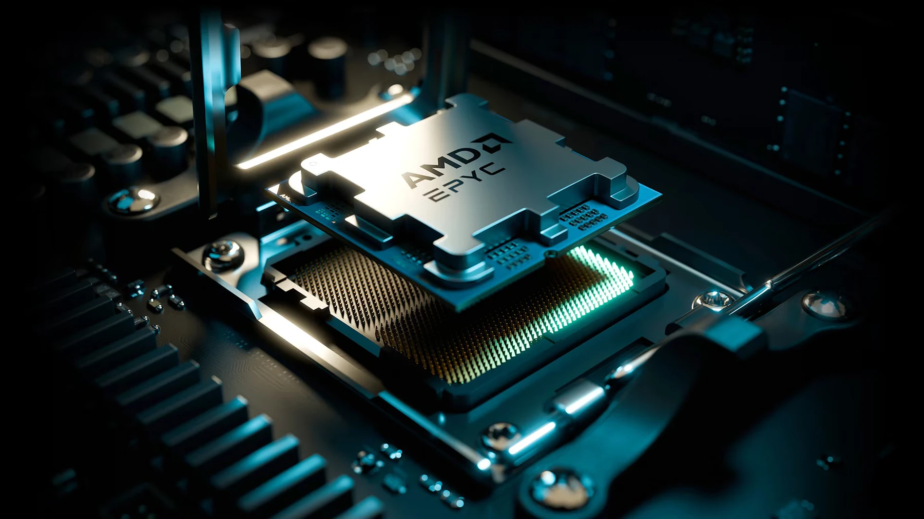 AMD EPYC 4005 в сокете AM5 — официальное изображение семейства, к которому относится AMD EPYC Embedded 4585PX