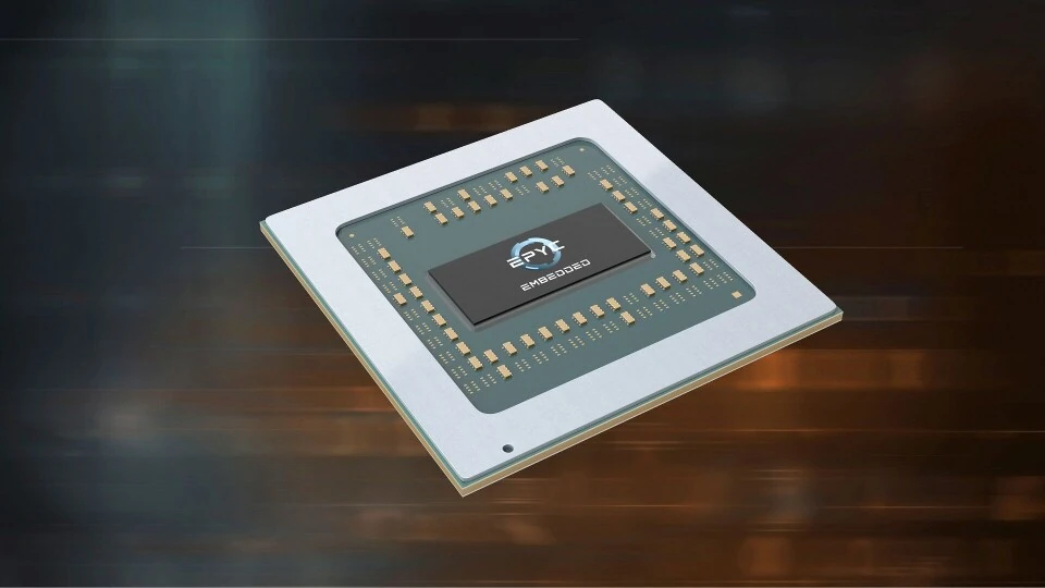 AMD EPYC Embedded 3000 Snowy Owl в корпусе для встраиваемых систем