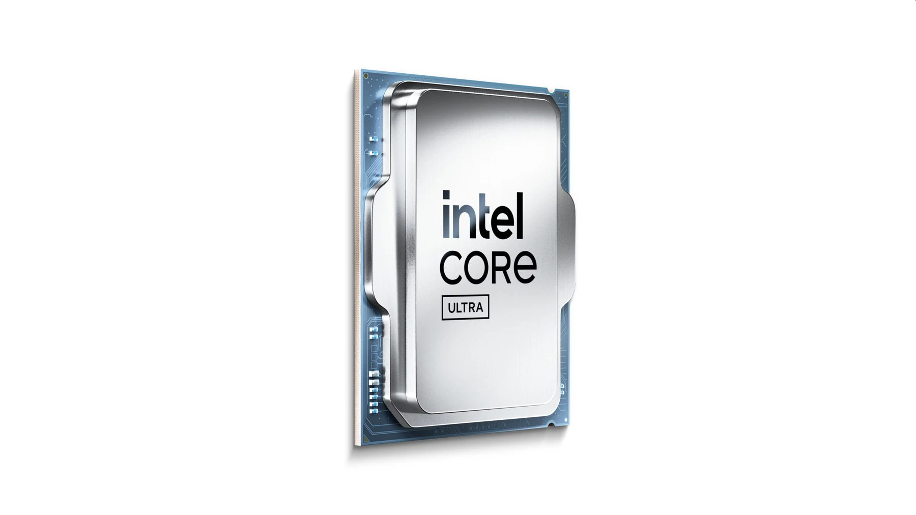 Официальное изображение настольного Intel Core Ultra поколения Arrow Lake-S