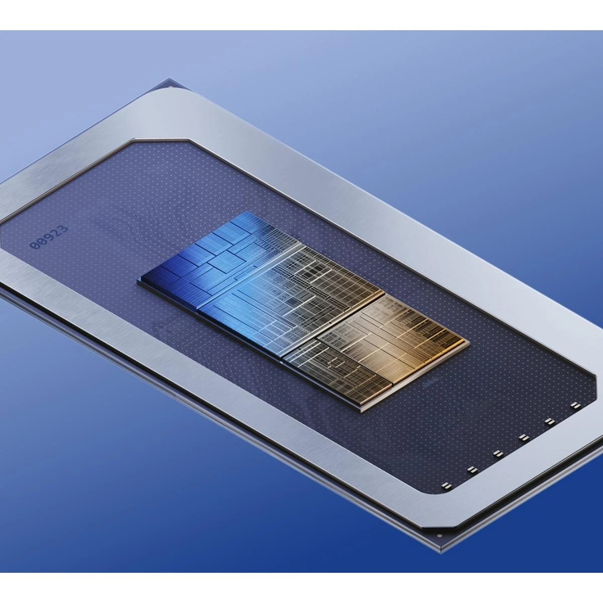 Intel Core Ultra 7 155H — визуальный рендер корпуса Meteor Lake