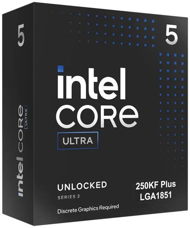Розничная упаковка Intel Core Ultra 5 250KF Plus BX80768250KF