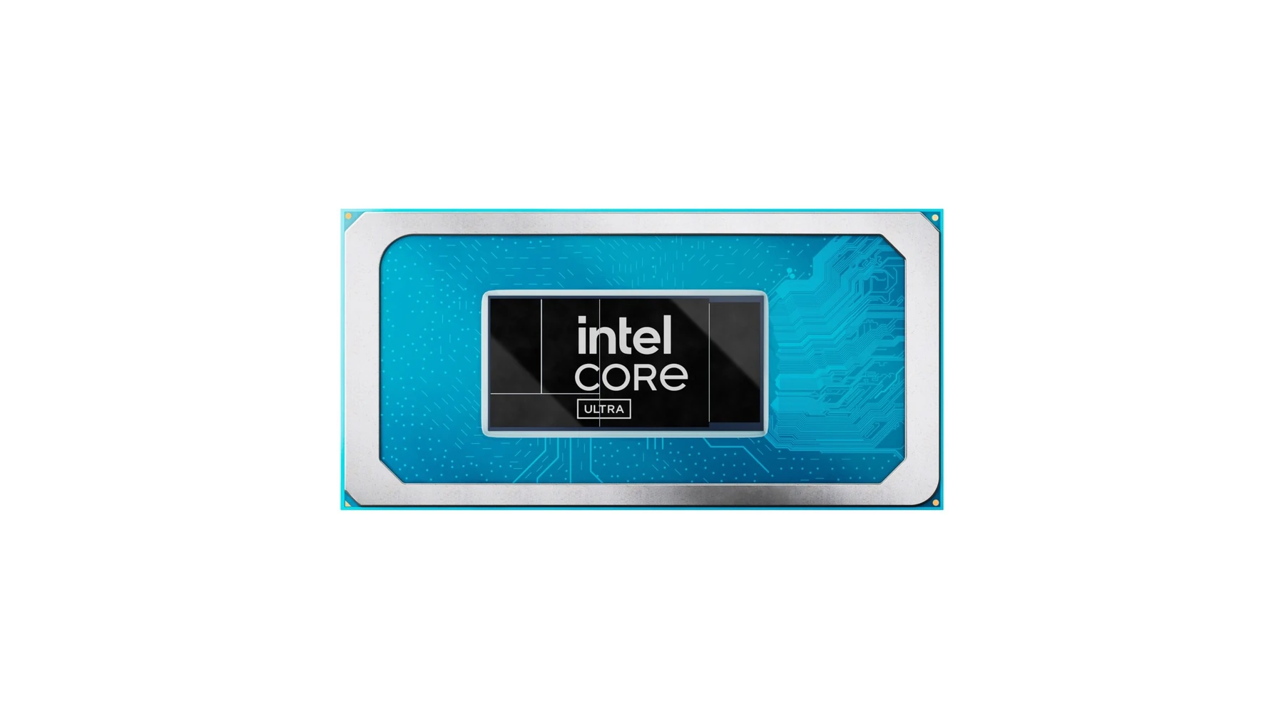 Официальное изображение процессора Intel Core Ultra поколения Meteor Lake