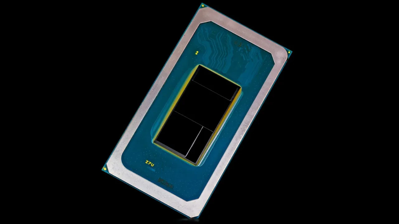 Intel Core Ultra поколения Meteor Lake — пресс-рендер компоновки процессора