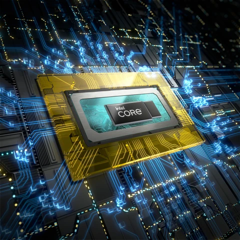 Официальная иллюстрация Intel Core H-series 12-го поколения, семейства Intel Core i9-12900H