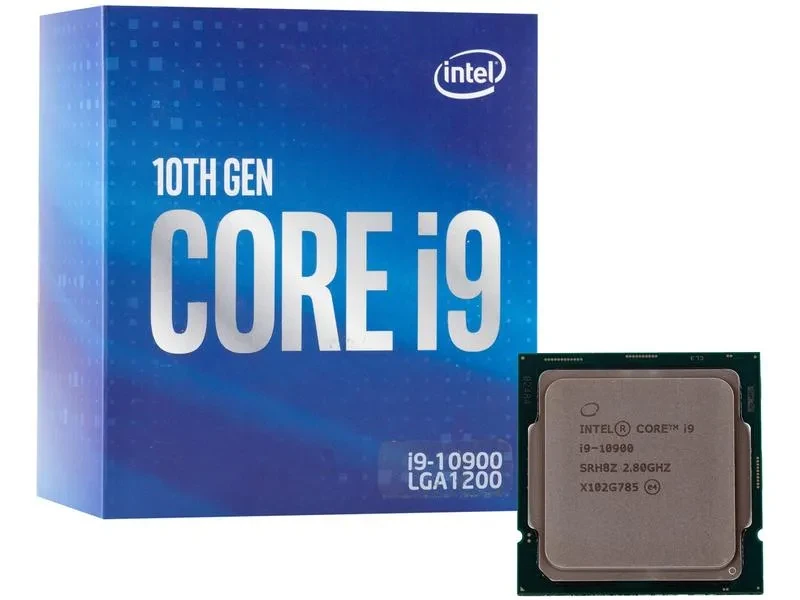 Intel Core i9-10900 SRH8Z 2.80 GHz и фирменная коробка