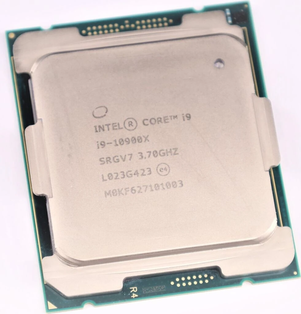 Intel Core i9-10900X X Series, маркировка i9-10900X SRGV7 3.70GHz