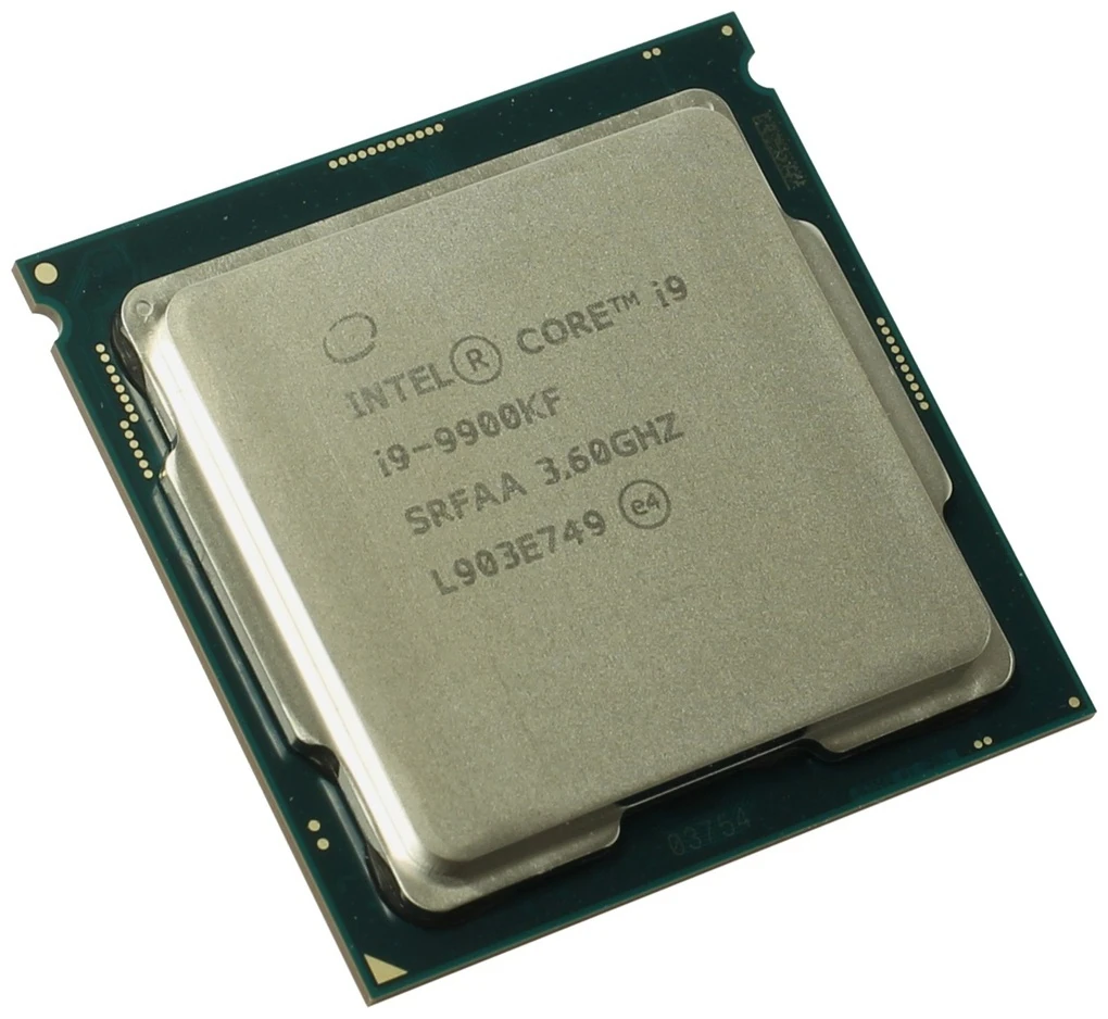 Intel Core i9-9900KF с маркировкой на теплораспределительной крышке