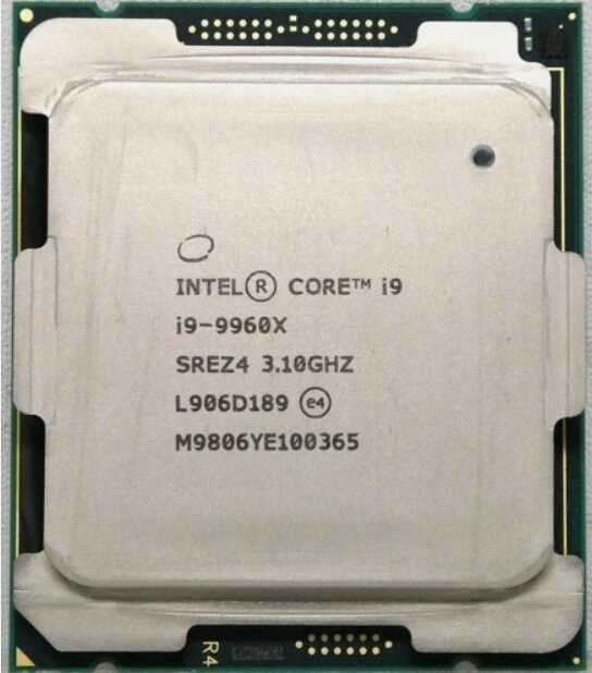Intel Core i9-9960X X Series SREZ4, вид сверху
