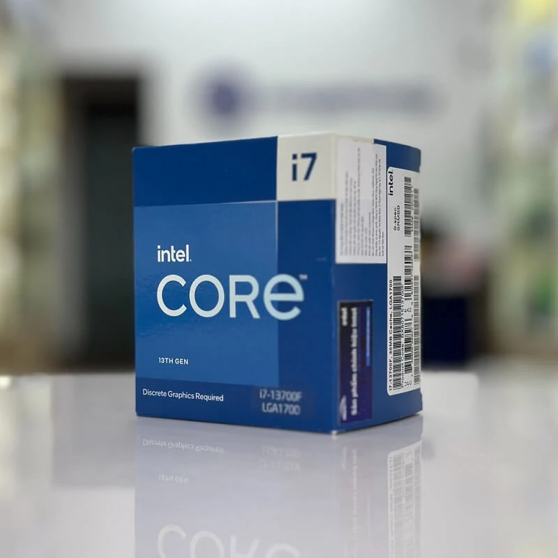 Розничная упаковка Intel Core i7-13700F для LGA1700