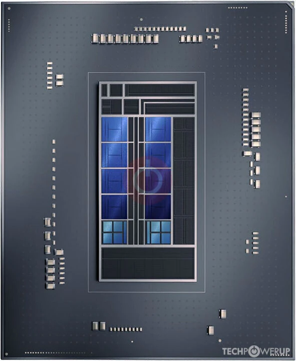Intel Core i7-12700TE, иллюстрация корпуса Alder Lake-S