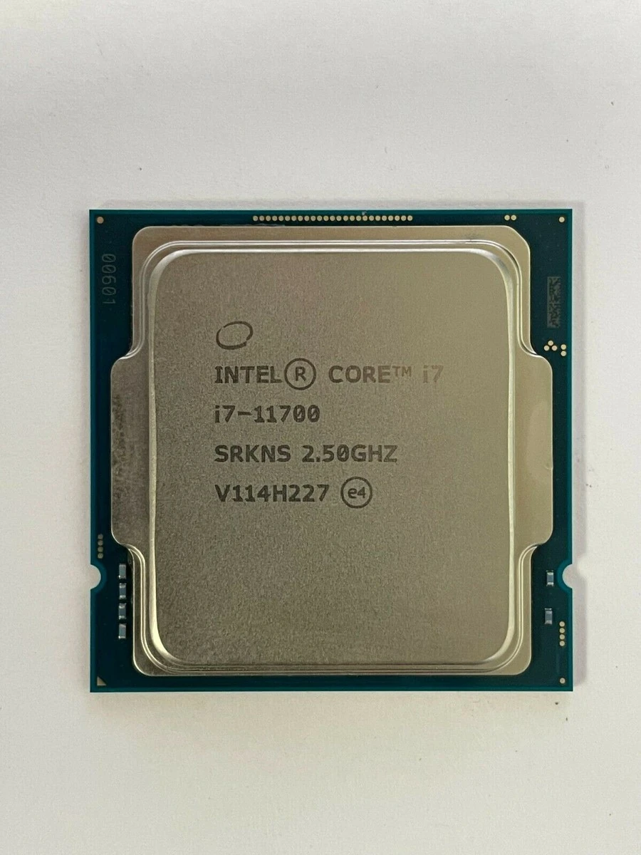Intel Core i7-11700 SRKNS 2.50GHz, фотография точного процессора