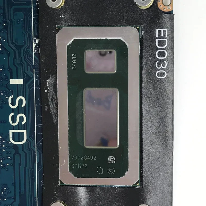 Intel Core i7-10710U SRGP2 на системной плате Dell XPS 13 7390