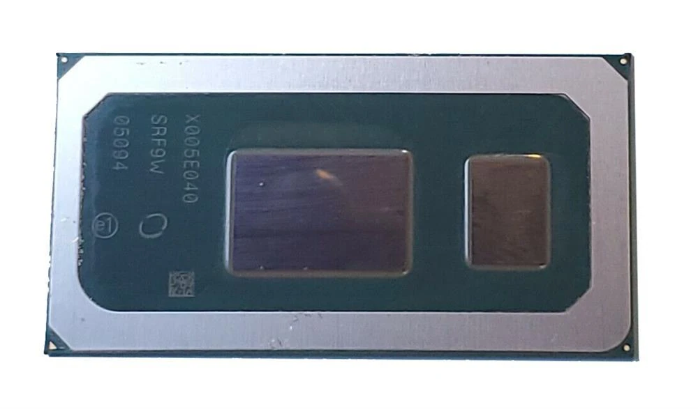 Intel Core i7-8665U с маркировкой SRF9W в корпусе FCBGA1528