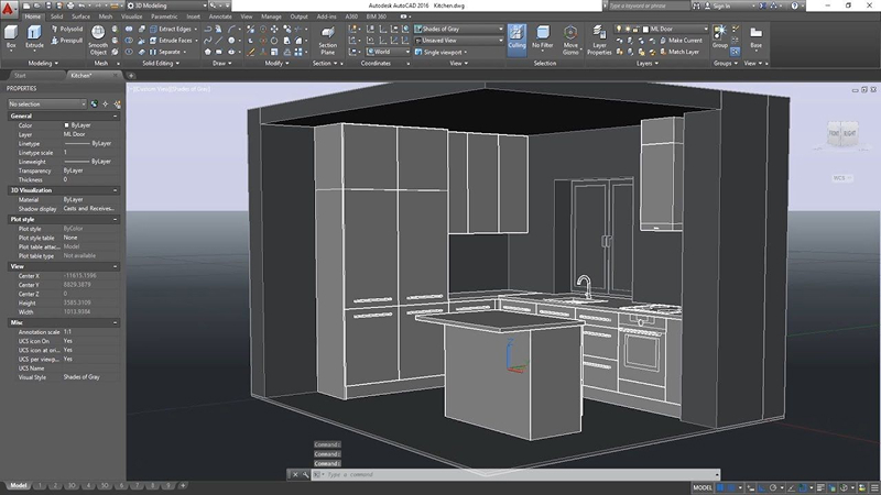 Интерфейс AutoCAD