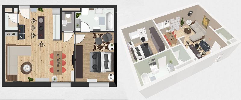 Интерфейс Roomle