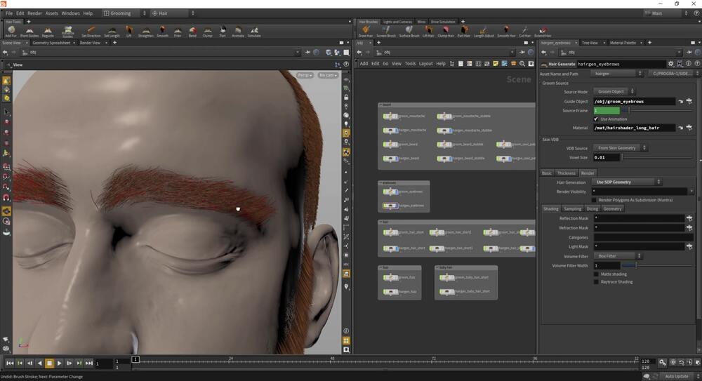 Интерфейс Houdini