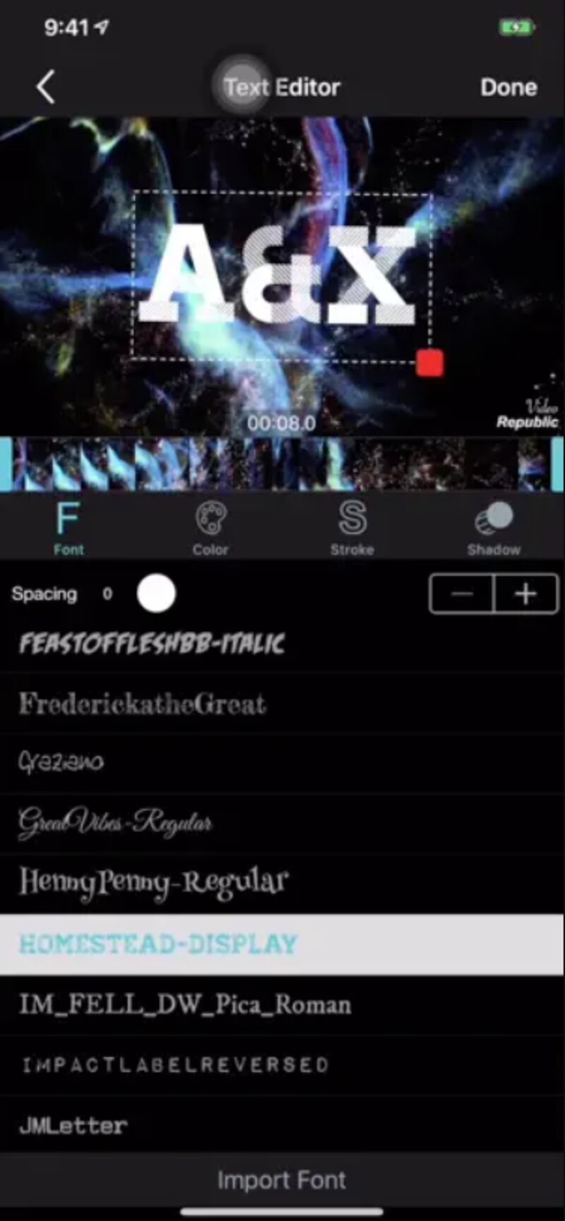 Интерфейс IntroTube