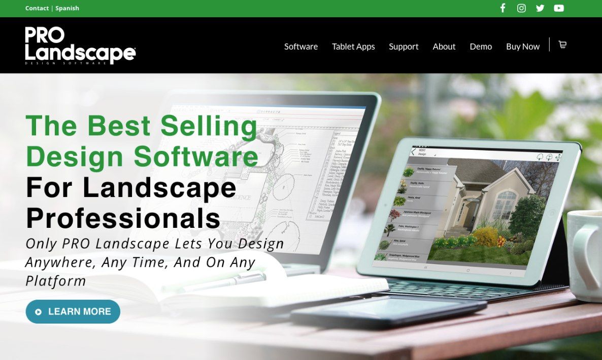 Интерфейс PRO Landscape
