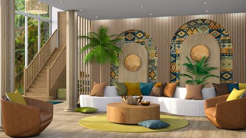 Пример визуализации интерьера, выполненной в Roomstyler