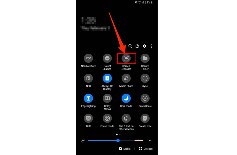 Запись встречи Teams на Android