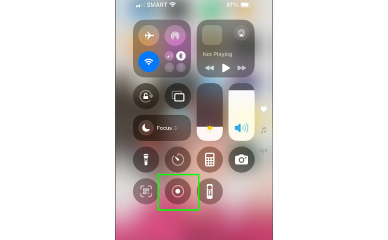 Запись встречи Teams на iPhone