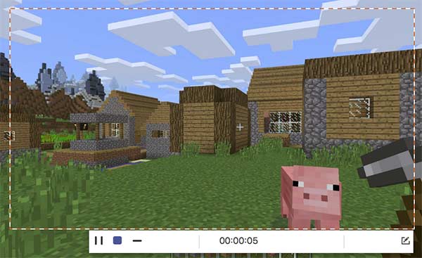 Apowersoft Free Online Screen Recorder — запись Minecraft