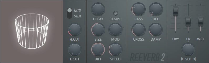 Fruity Reeverb 2 в FL Studio