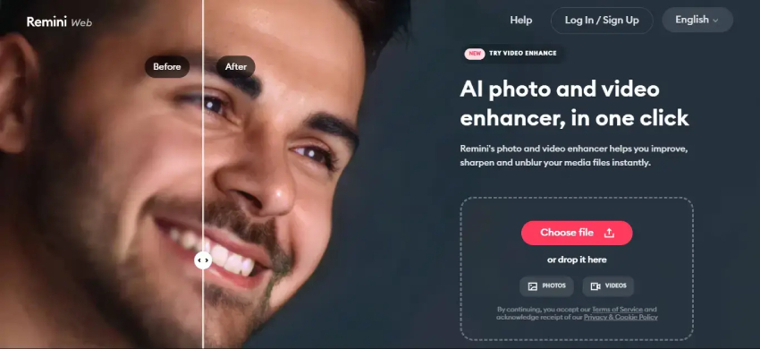 Скриншот Remini Video Enhancer