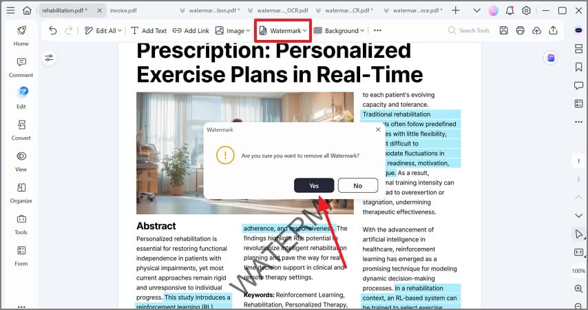 Редактирование PDF в PDFelement