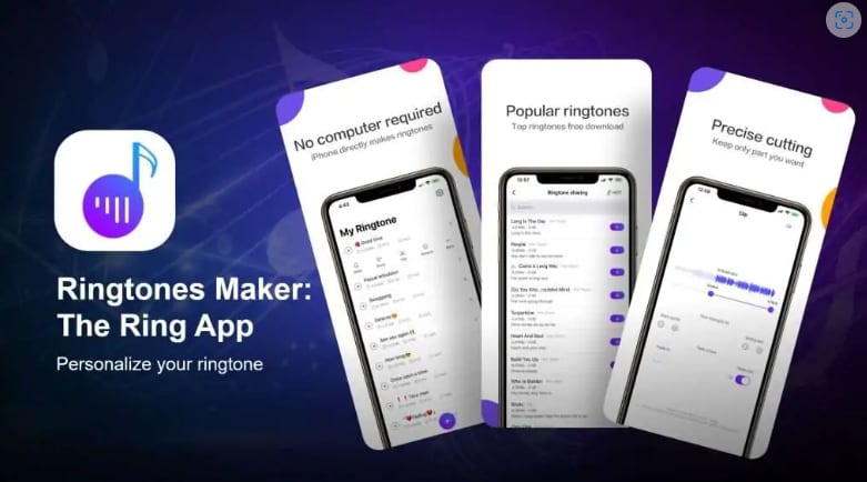 Интерфейс Ringtones Maker для iPhone